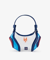 MLB New York Mets Clear Stitch Hobo - Curveball