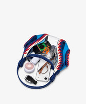 MLB New York Mets Clear Stitch Hobo - Curveball