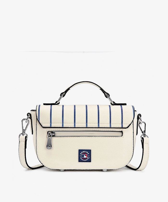 MLB New York Mets Flap Crossbody Bag with Top Handle