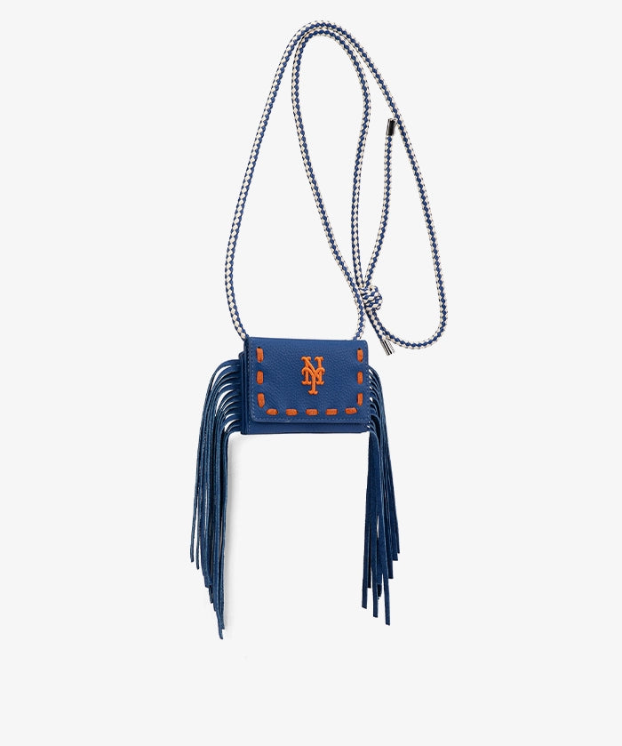 MLB New York Mets Fringe Crossbody Card Holder