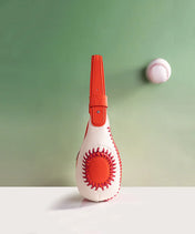 MLB New York Mets Hobo Bag With Baseball Seams