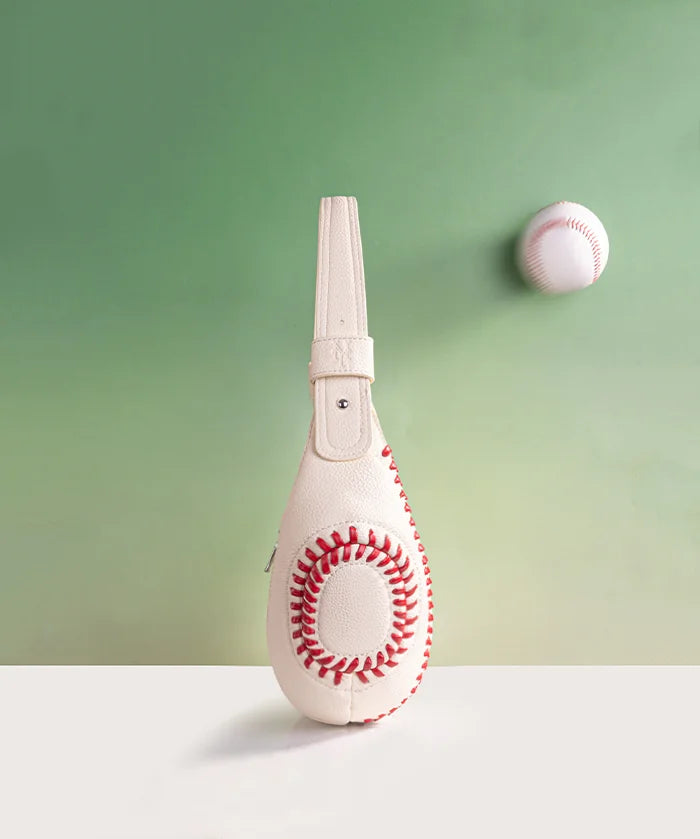 MLB New York Mets Hobo Bag With Baseball Seams