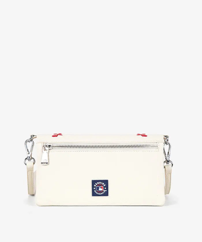 MLB New York Mets Leather Crossbody Purse