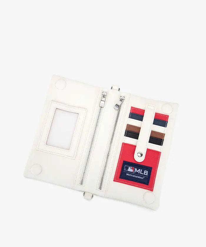 MLB New York Mets Leather Crossbody Purse