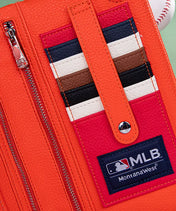 MLB New York Mets Leather Crossbody Purse