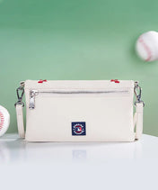 MLB New York Mets Leather Crossbody Purse
