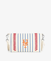 MLB New York Mets Leather Crossbody Purse