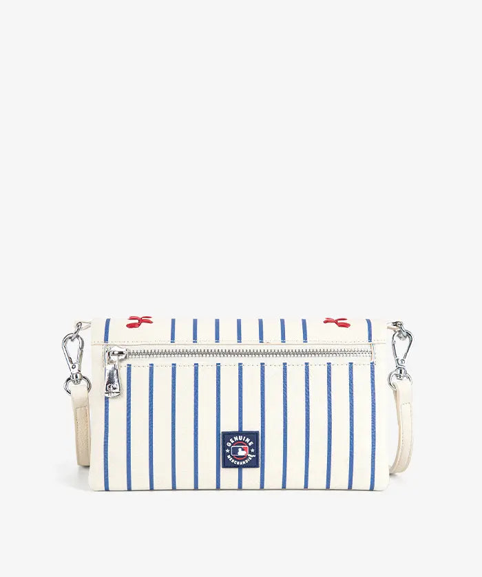 MLB New York Mets Leather Crossbody Purse