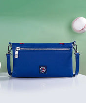 MLB New York Mets Leather Crossbody Purse