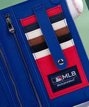 MLB New York Mets Leather Crossbody Purse