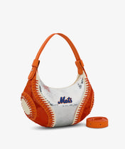 MLB New York Mets Sequin Stitch Hobo - Curveball