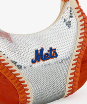 MLB New York Mets Sequin Stitch Hobo - Curveball