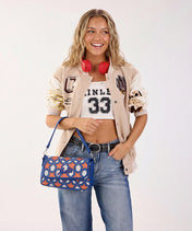 MLB New York Mets Star Field Flap Crossbody