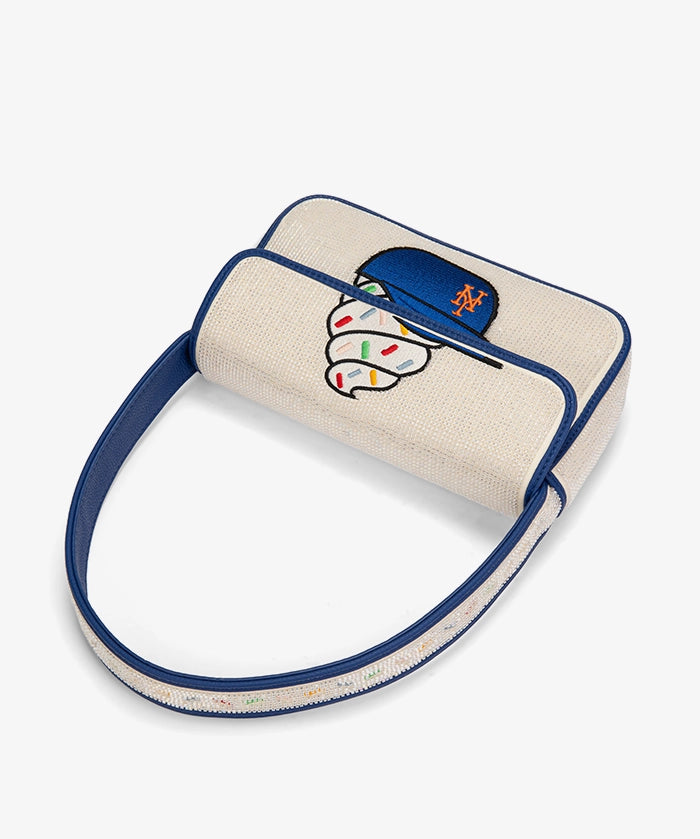 MLB New York Mets Sundae Helmet Beaded Bag