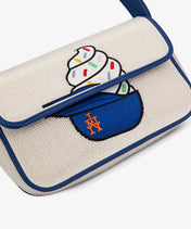 MLB New York Mets Sundae Helmet Beaded Bag