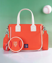 MLB New York Mets Tote Bag with Baseball Coin Pouch