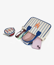 MLB New York Mets Tote Bag with Baseball Coin Pouch
