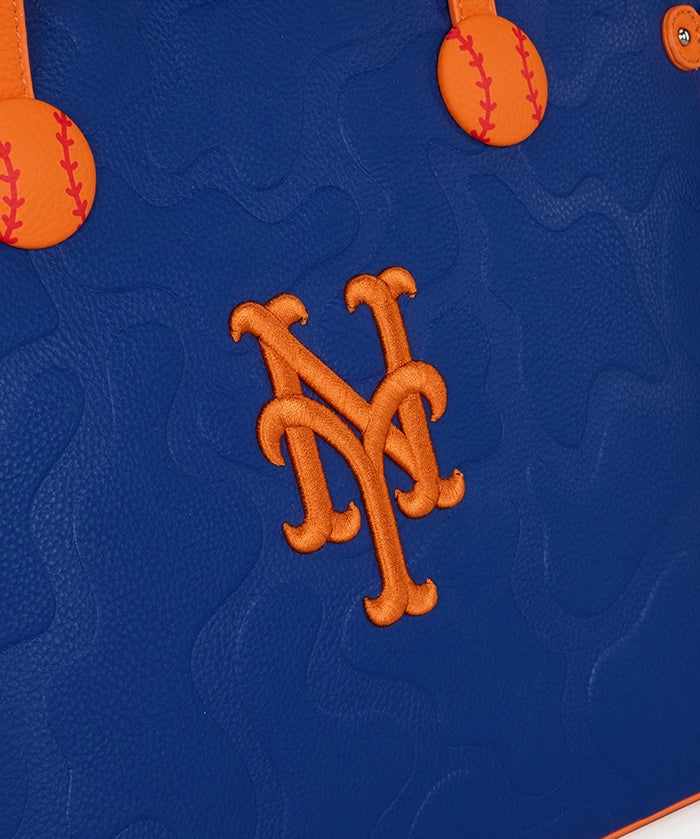 MLB New York Mets Tote Bag with Wristlet Wallet