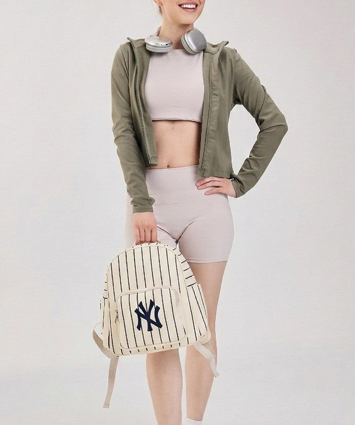 MLBNewYorkYankeesBackpackwithEmbossedPattern.jpg