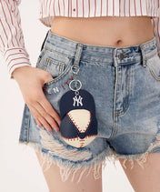 MLB New York Yankees Baseball Cap Coin Purse