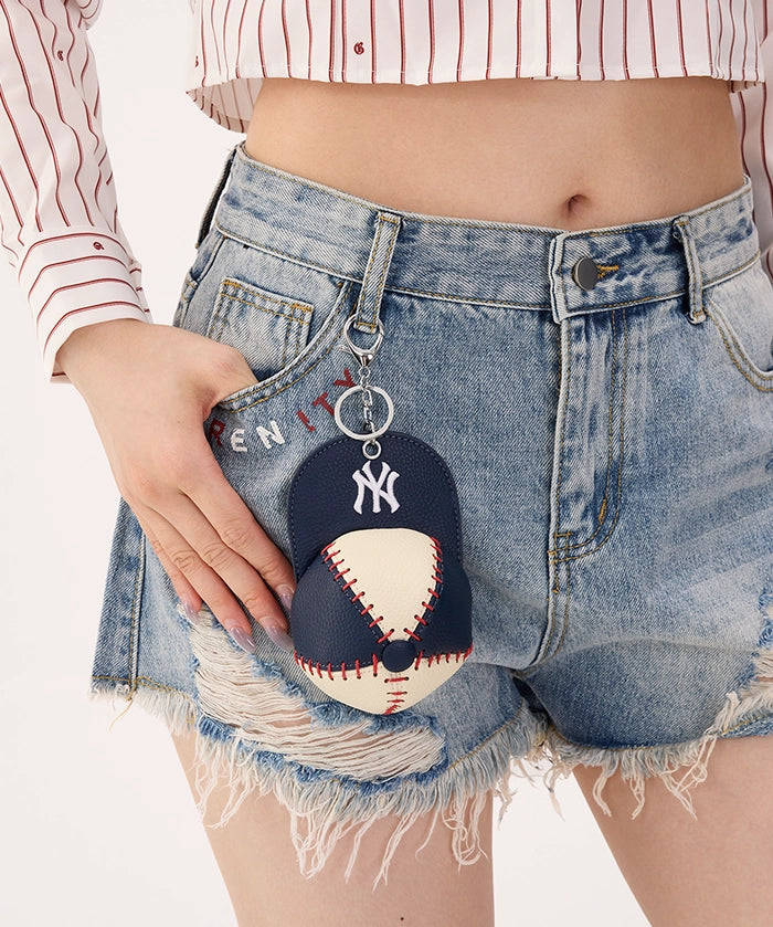 MLB New York Yankees Baseball Cap Coin Purse