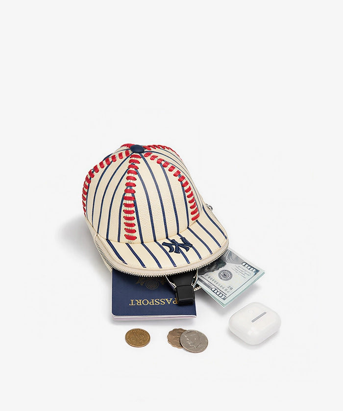 MLB New York Yankees Baseball Cap Crossbody Purse