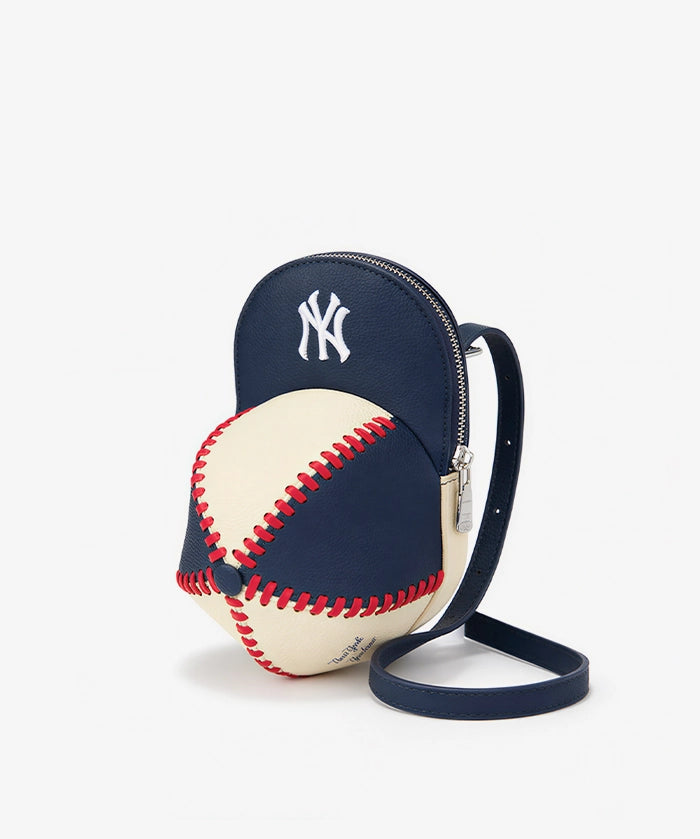 MLB New York Yankees Baseball Cap Crossbody Purse