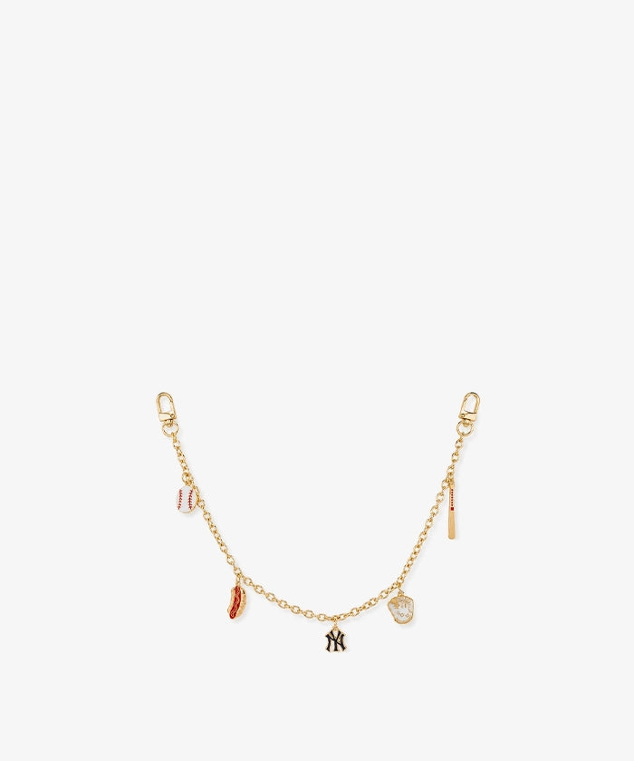 MLB New York Yankees Baseball Charm Chain