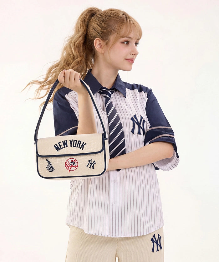 MLB New York Yankees Beaded Bag