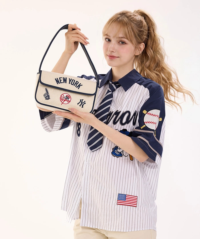 MLB New York Yankees Beaded Bag