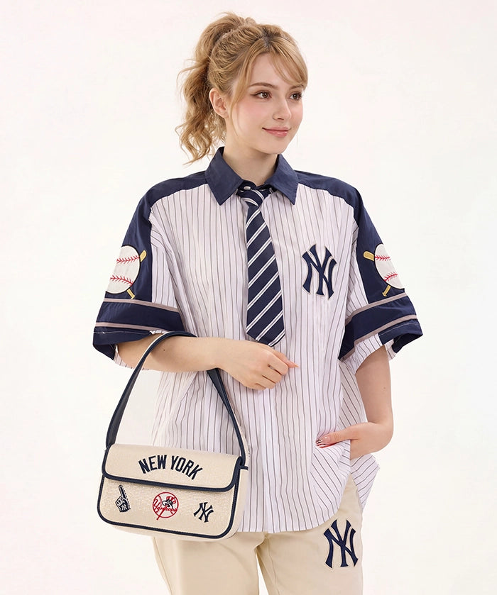 MLB New York Yankees Beaded Bag