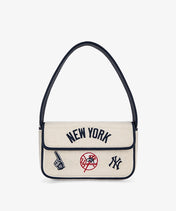 MLB New York Yankees Beaded Bag