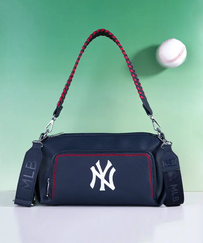 MLB New York Yankees Shoulder Bag with Crossbody Strap