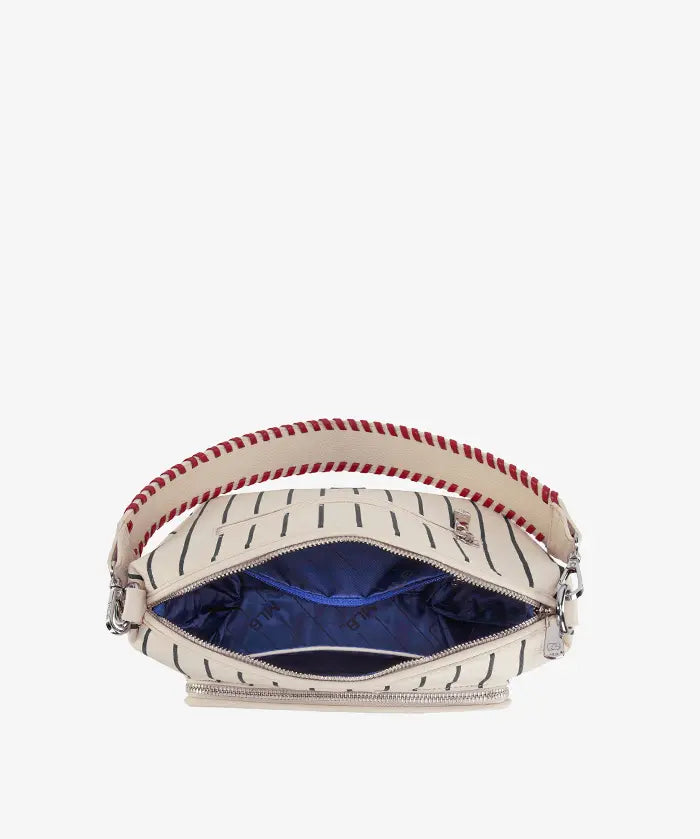 MLB New York Yankees Shoulder Bag with Crossbody Strap