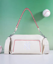 MLB New York Yankees Shoulder Bag with Crossbody Strap