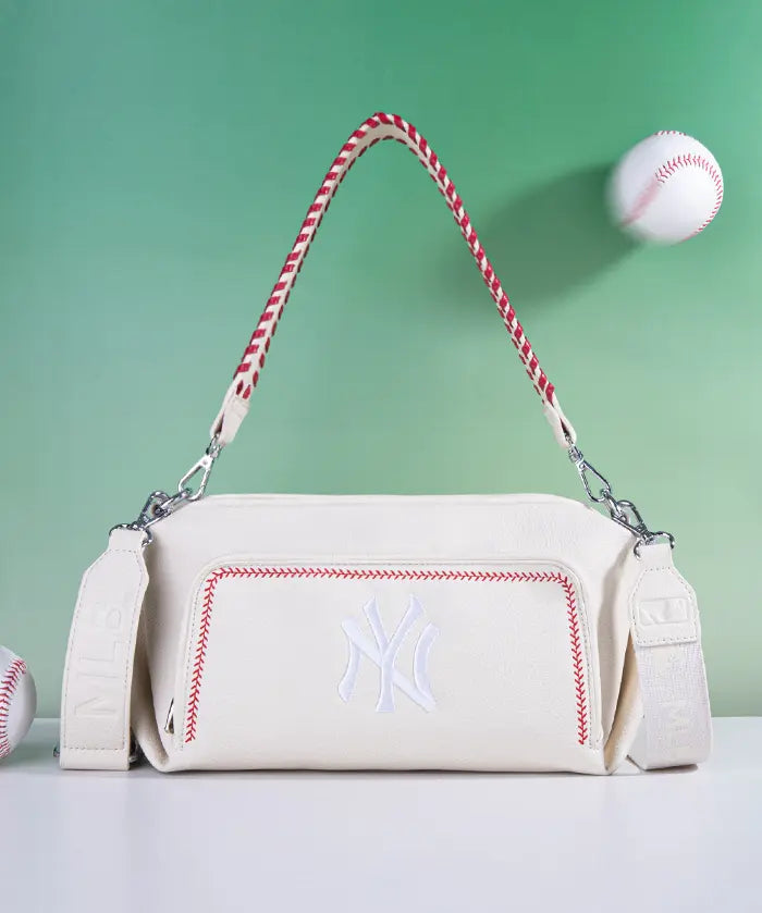 MLB New York Yankees Shoulder Bag with Crossbody Strap