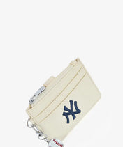 MLB New York Yankees Card Holder with Baseball Charm