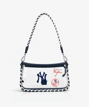 MLB New York Yankees Clear Bag with Baseball Stitch