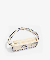 MLB New York Yankees Clear Bag with Baseball Stitch