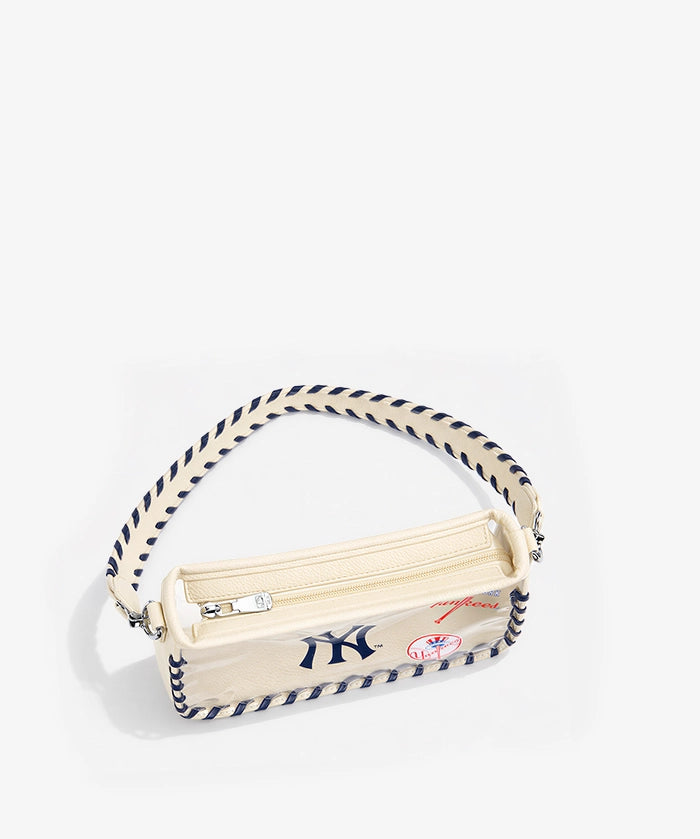 MLB New York Yankees Clear Bag with Baseball Stitch