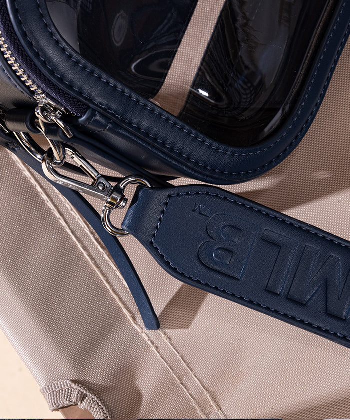 MLB New York Yankees Clear Crossbody Bag