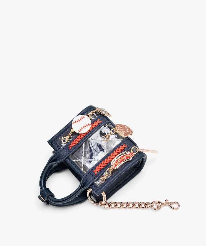 MLB New York Yankees Clear Mini Tote Bag Charm – Fastball