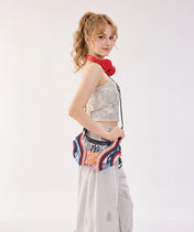 MLB New York Yankees Clear Stitch Hobo - Curveball