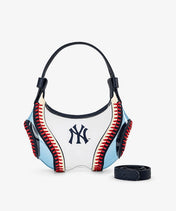 MLB New York Yankees Clear Stitch Hobo - Curveball