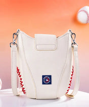 MLB New York Yankees Crossbody Bag With Baseball Seam
