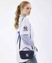 MLB New York Yankees Flap Crossbody Bag with Top Handle