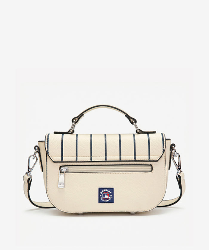 MLB New York Yankees Flap Crossbody Bag with Top Handle