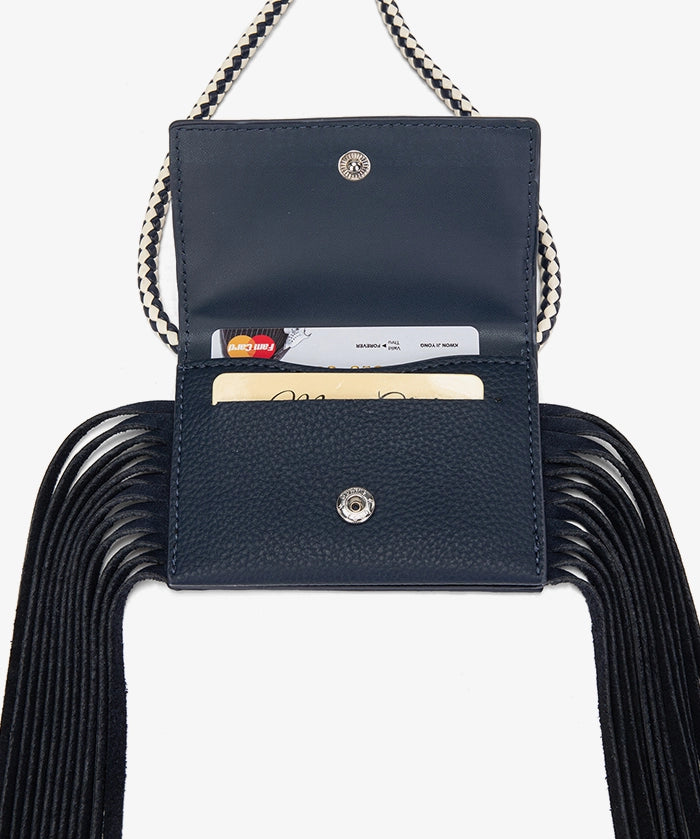 MLB New York Yankees Fringe Crossbody Card Holder