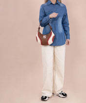 MLB New York Yankees Stitch Hobo - Curveball