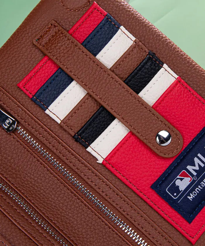 MLB New York Yankees Leather Crossbody Purse